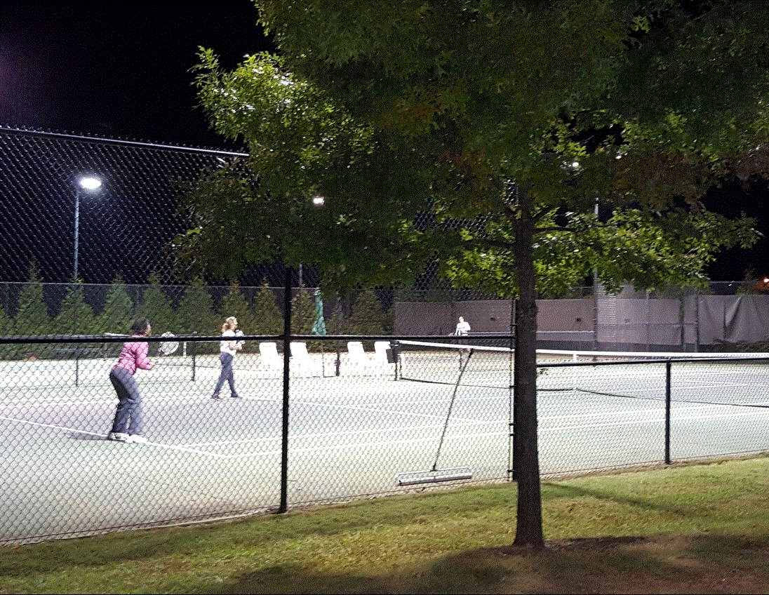 Tennis and pickleball courts